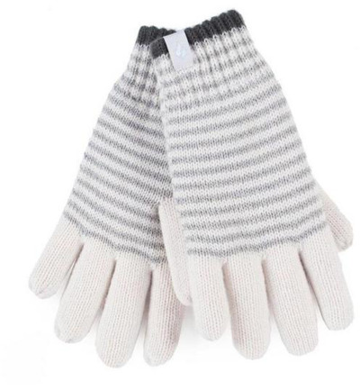 Heat Holders Ladies cable gloves maat M/L Oslo cream (1 paar)