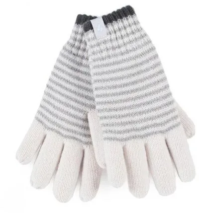 Heat Holders Ladies cable gloves maat M/L Oslo cream (1 paar)