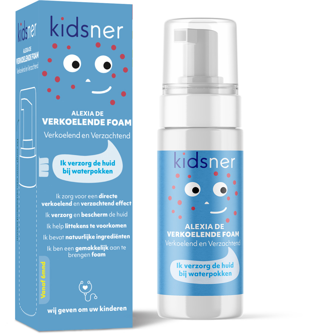 Kidsner Alexia verkoelende foam bij waterpokken (100 ml)
