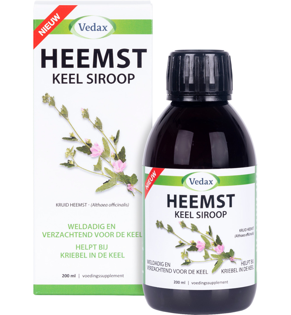 Vedax Heemst keel siroop (200 ml)