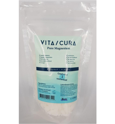 Vita Cura Magnesium voetbadzout (150 gr)