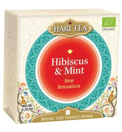 Hari Tea Hibiscus & mint new sensation (10 stuks)