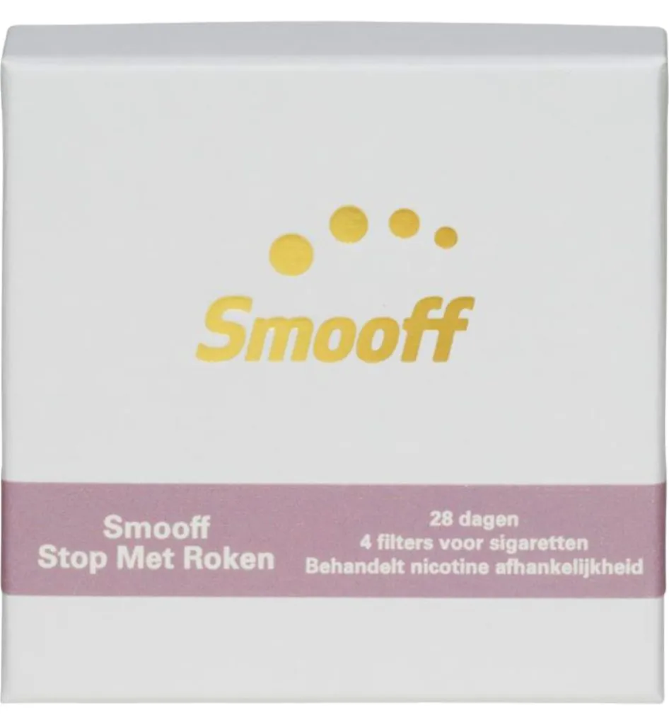 Smooff Stop met roken 4 filters (1 stuk)