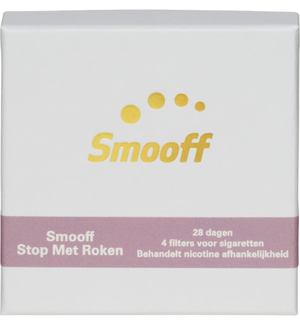 Smooff Stop met roken 4 filters (1 stuk)