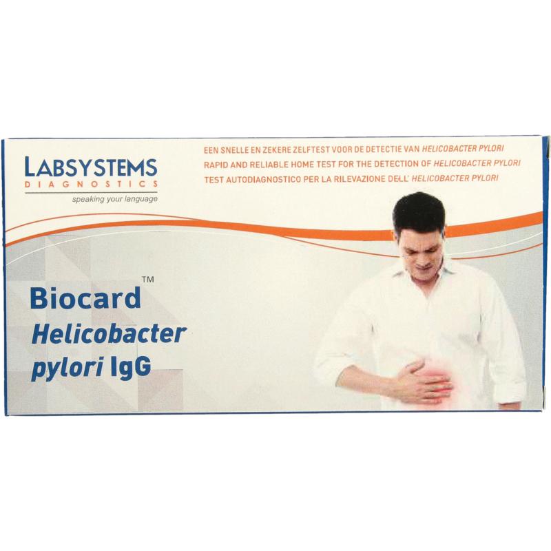 Biocard Helicobacter pylori test (1 stuk)
