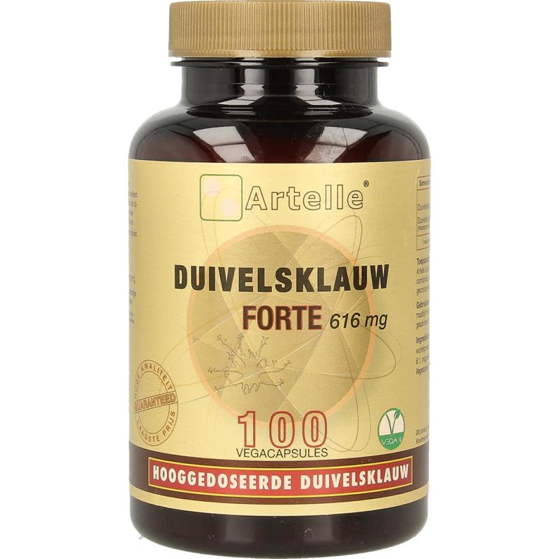 Artelle Duivelsklauw forte 616mg (100 vega capsules)