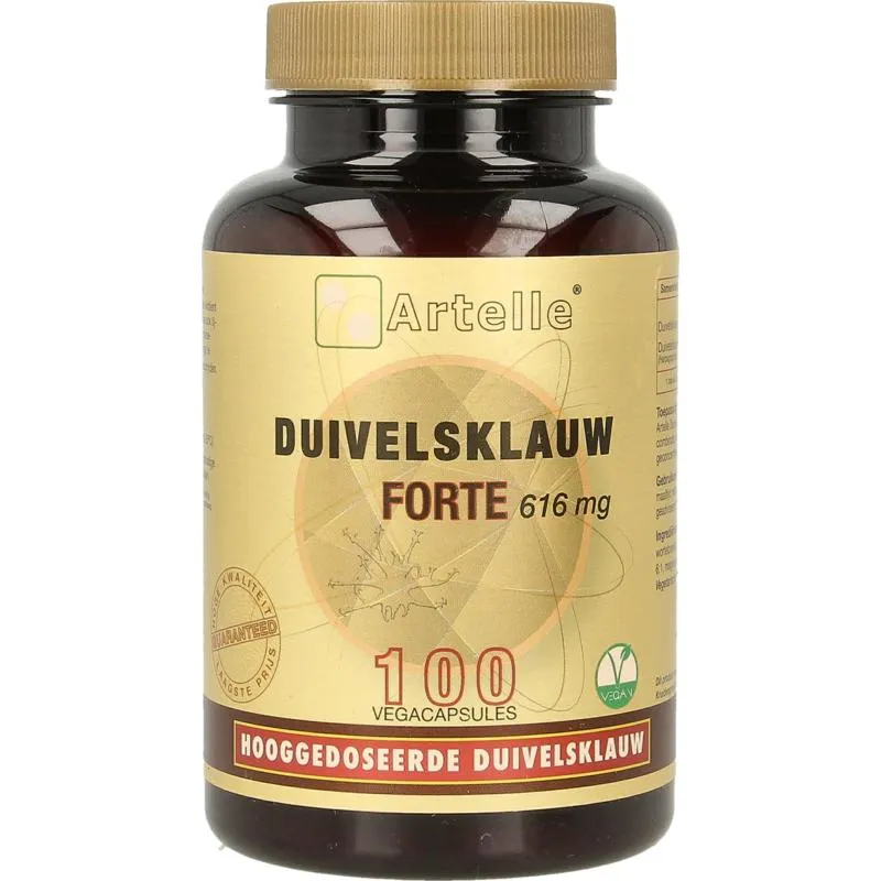 Artelle Duivelsklauw forte 616mg (100 vega capsules)