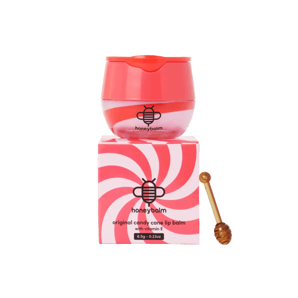 Honeybalm Candy Cane Lipbalm (6.5 gr)