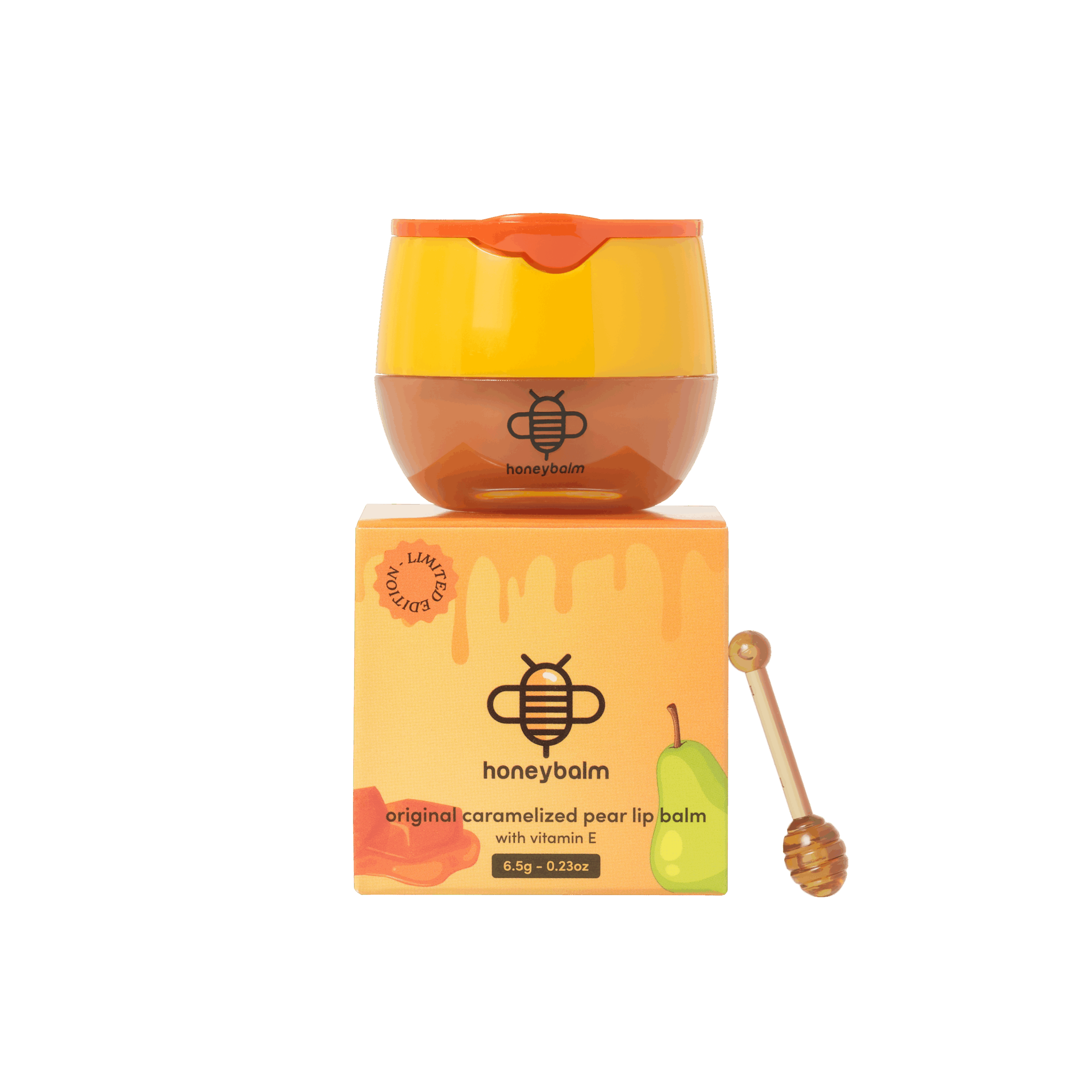 Honeybalm Caramelized Pear Lipbalm (6.5 gr)