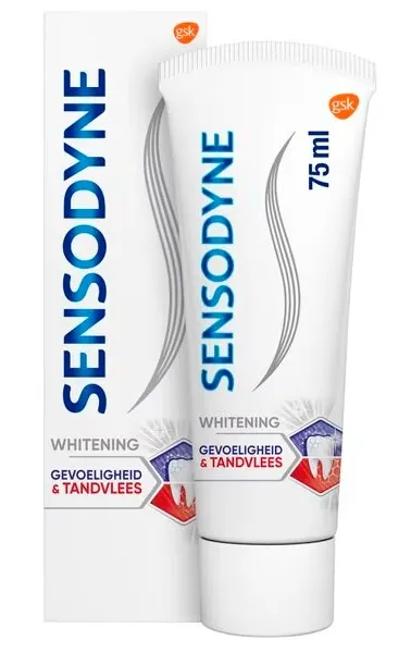 Sensodyne Gevoeligheid & Tandvlees Whitening Tandpasta (75 ml)
