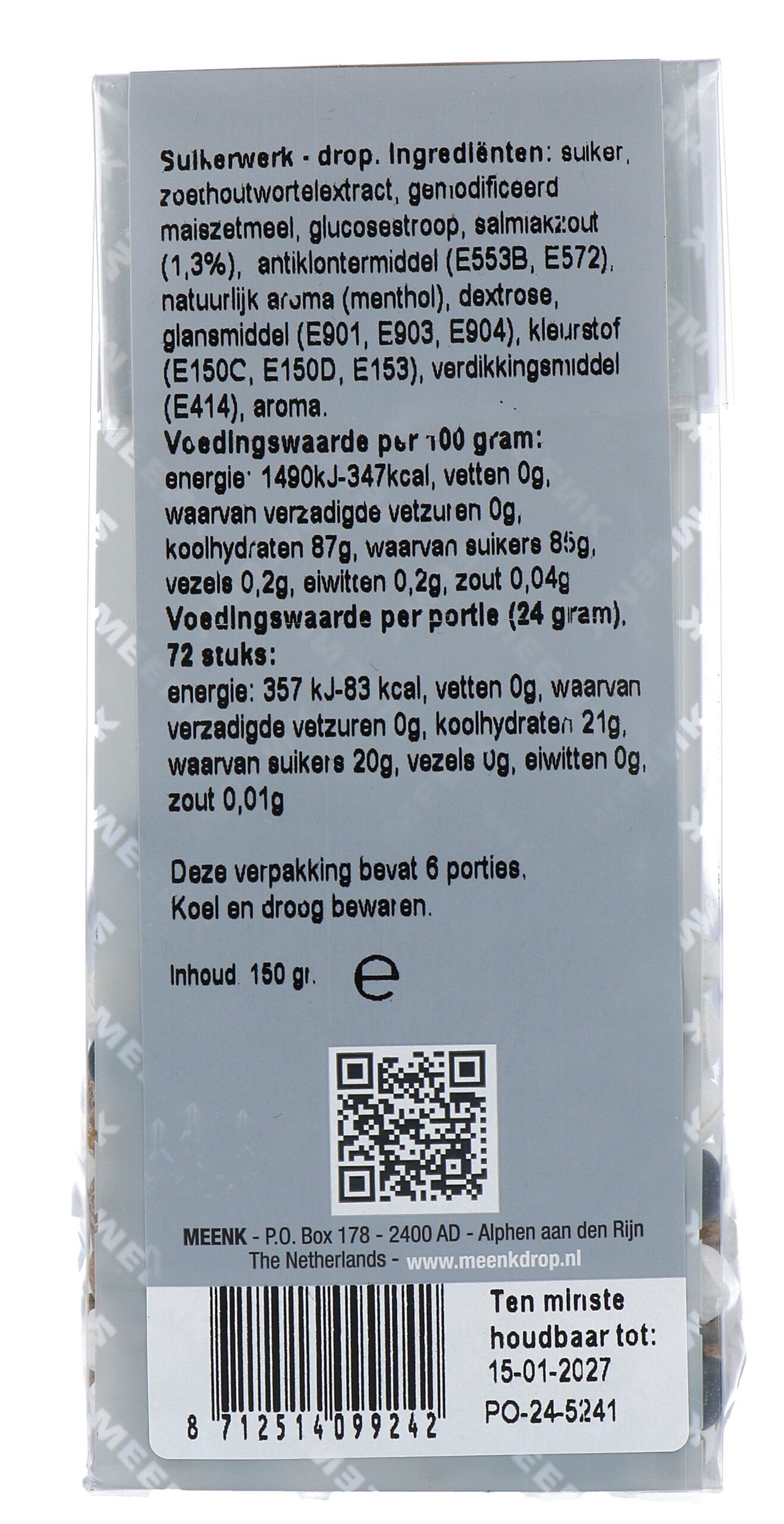 Meenk De Parels Van Meenk (180 gr)