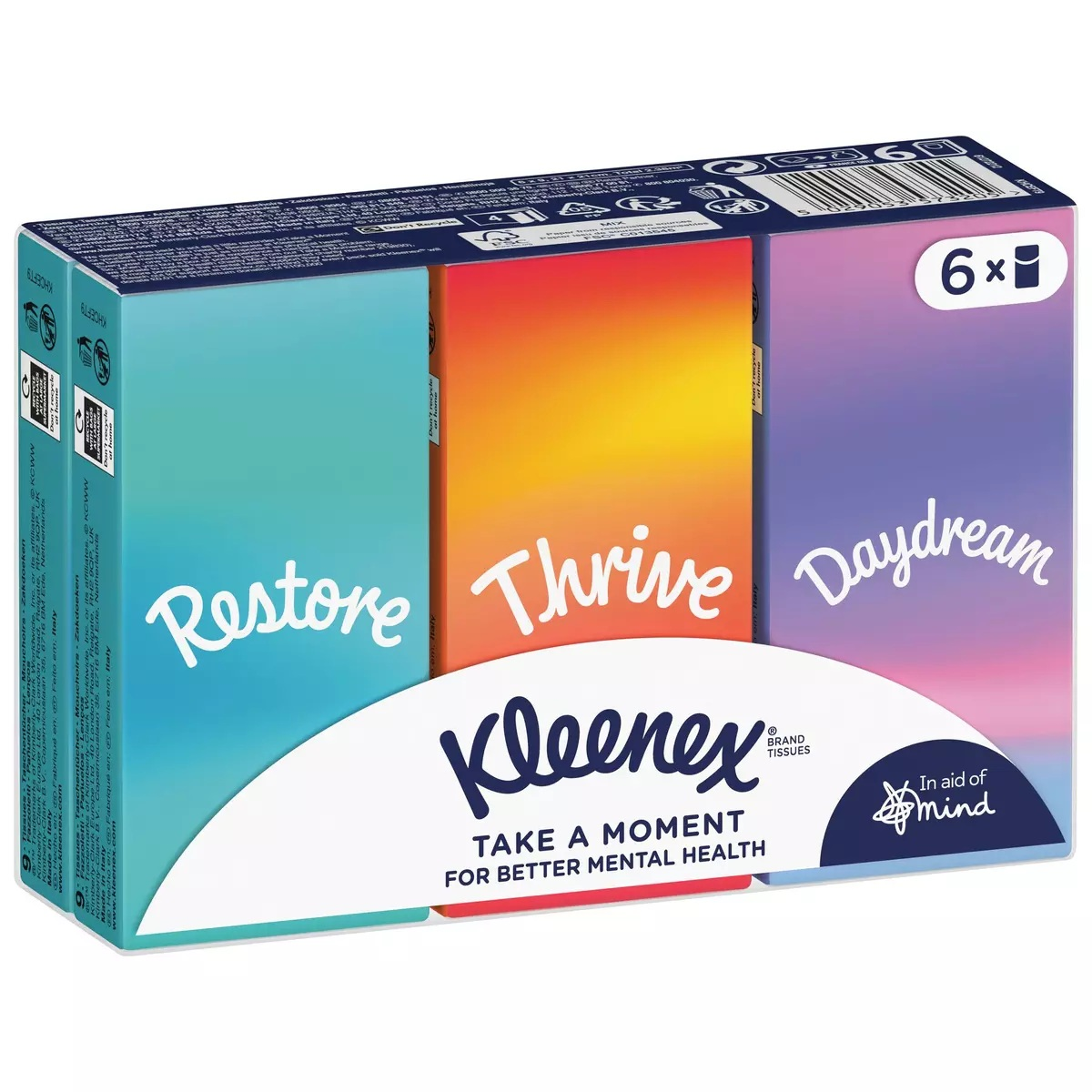 Kleenex Zakdoeken Collection (6 stuks)