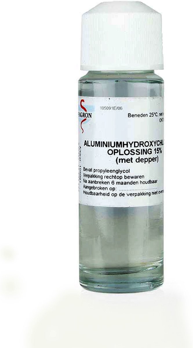 Fagron Aluminiumhydroxychloride Oplossing 15% Met Depper (30 ml)