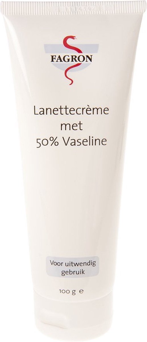 Fagron Lanettecreme met 50% Vaseline (100 gr)