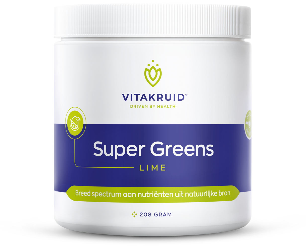Vitakruid Super Greens Lime (208 gr)
