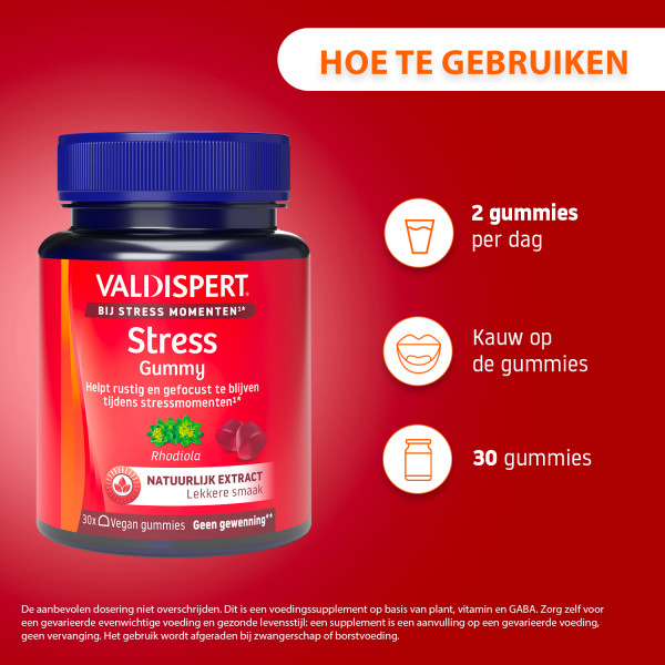 Valdispert Stress Gummy (30 gummies) - image 4