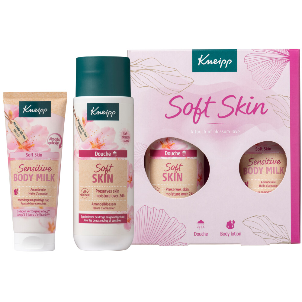 Kneipp Geschenk set Soft Skin Moments (1 x 200 ml + 1 x 75 ml)