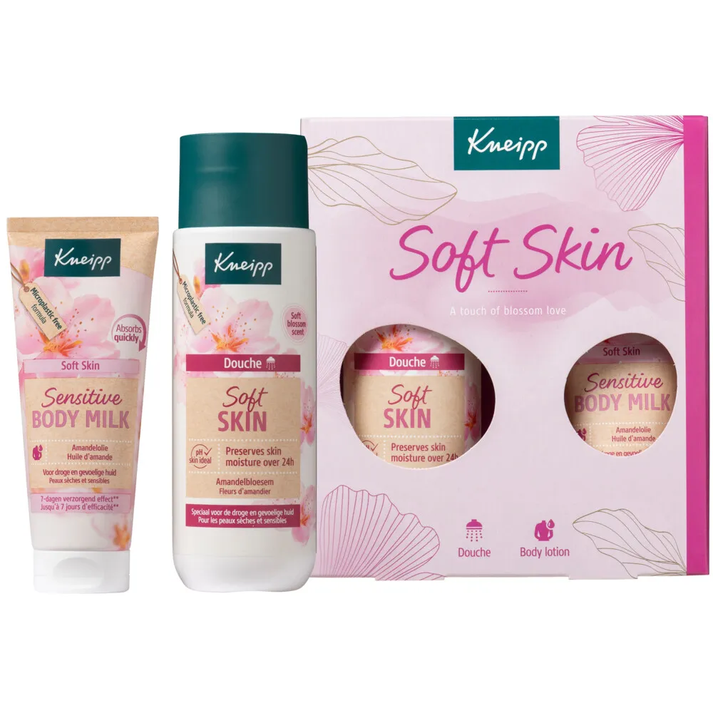 Kneipp Geschenk set Soft Skin Moments (1 x 200 ml + 1 x 75 ml)