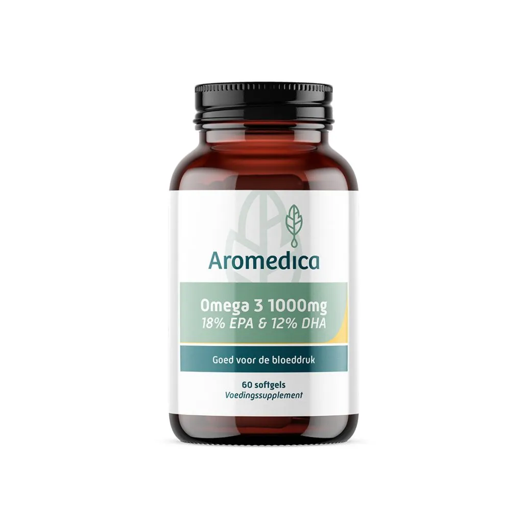 Aromedica Omega 3 18% EPA & 12% DHA 1.000 mg (60 softgels)
