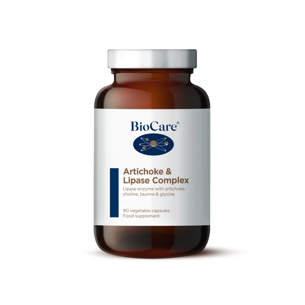 Biocare Artisjok & Lipase Complex (90 capsules)