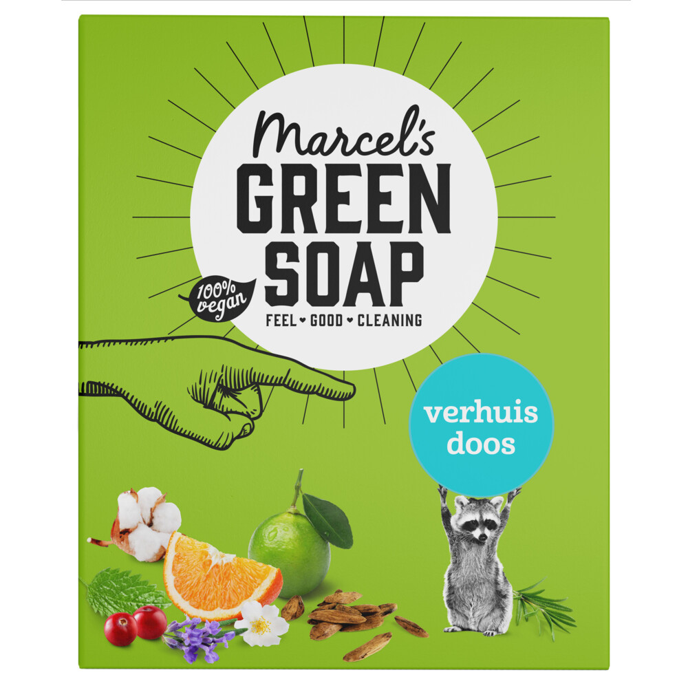 Marcel'S Green Soap Verhuisdoos (8 X 1 stuks)