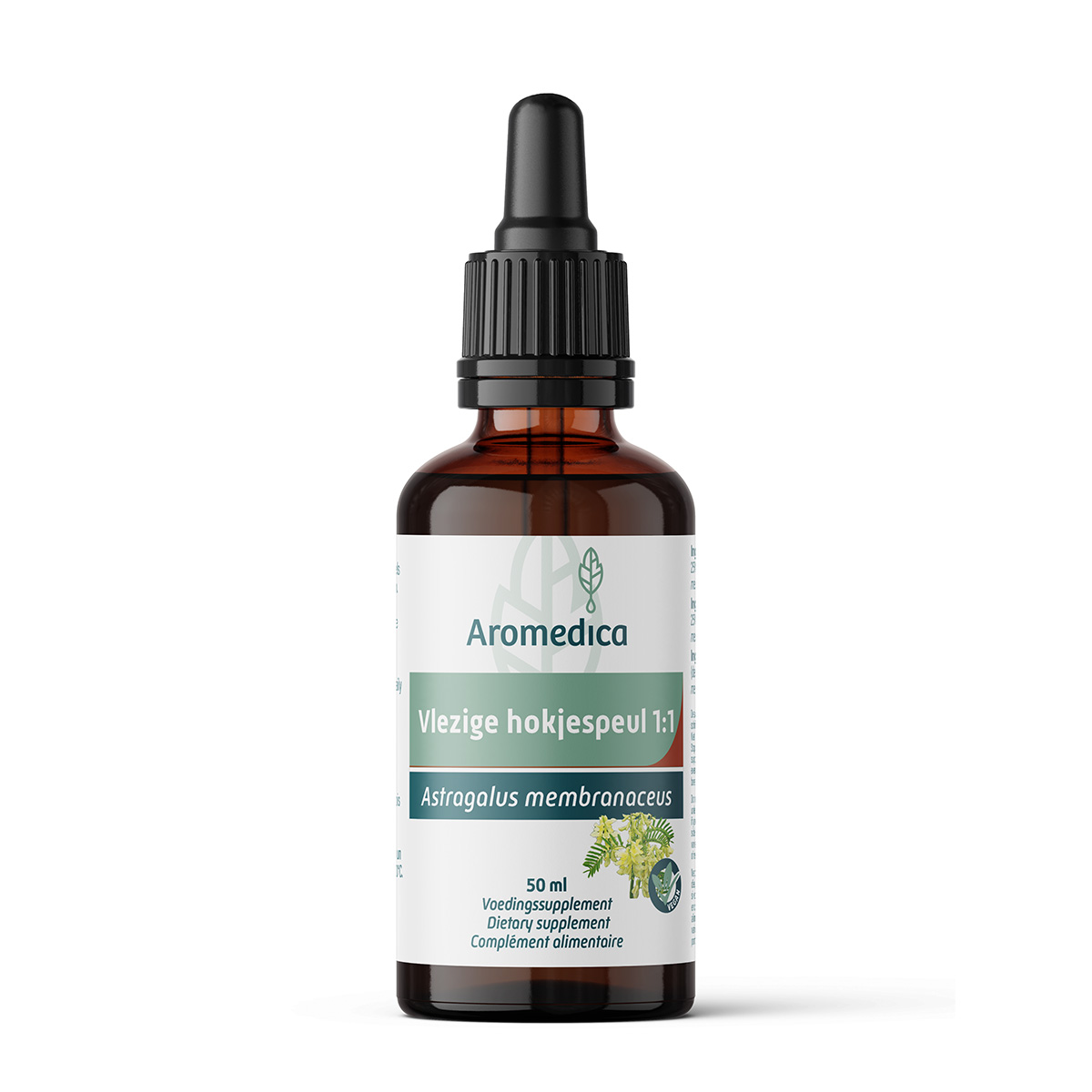 Aromedica Vlezige Hokjespeul 1:1 Astragalus membranaceus Wortel (50 ml)