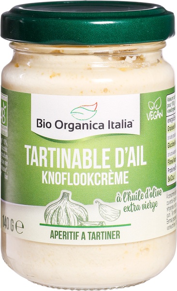 Bio Organica Italia Knoflook Crème (140 gr)