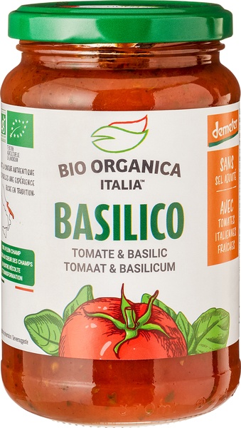 Bio Organica Italia Pastasaus Basilicum (350 gr)
