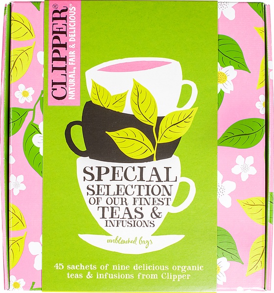 Clipper Giftbox  Clipper (45 zakjes)