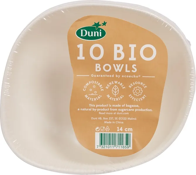 Duni Wegwerpschalen 14 Cm (10 stuks)