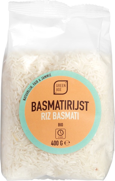 GreenAge Basmatirijst Wit (400 gr)