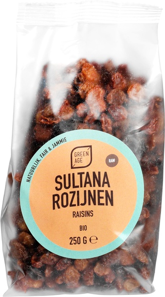 Greenage Rozijnen Sultana (250 gr)