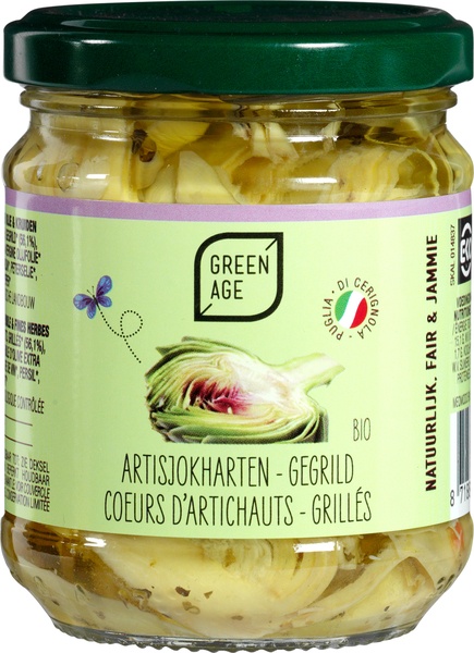 GreenAge Artisjokharten Gegrild (190 gr)
