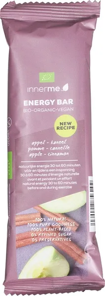 Innerme Energybar Appel-Kaneel (50 gr)