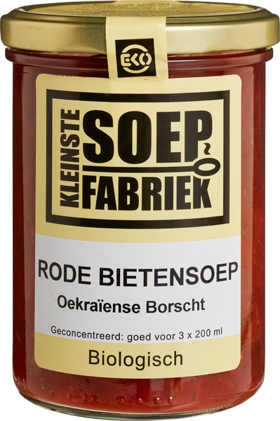 Kleinstesoepfabriek Rode-Bietensoep (400 ml)