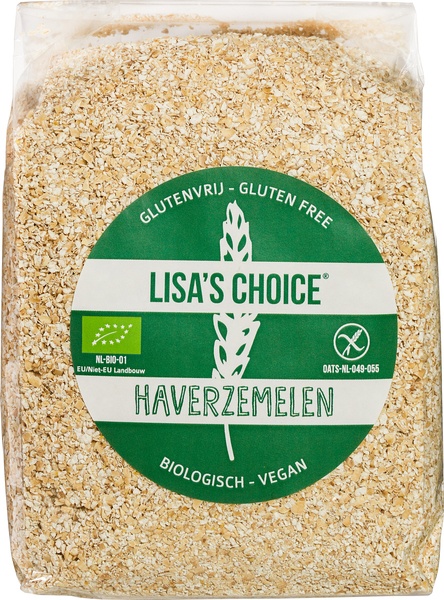 Lisa's Choice Haverzemelen Glutenvrij (450 gr)