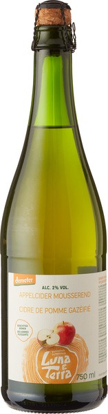 Luna E Terra Appelcider 2% (75 cl)