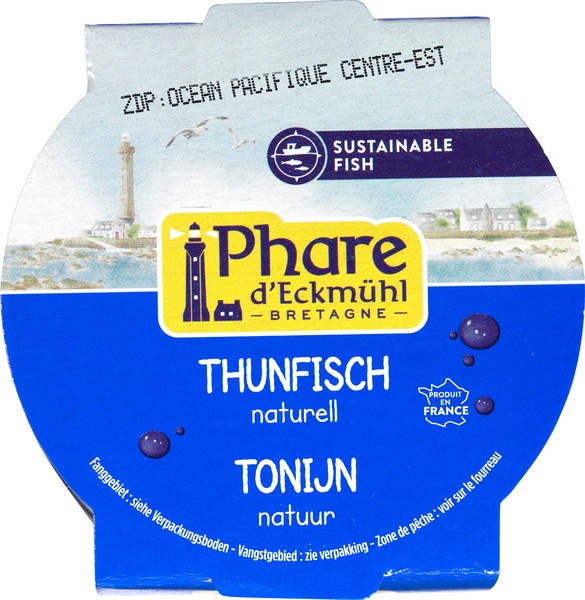 Phare d'Eckmühl Tonijn Naturel (160 gr)
