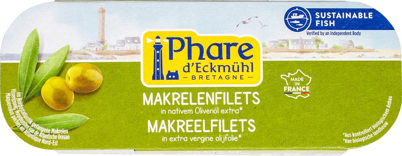 Phare d'Eckmühl Makreelfilet In Olijfolie (151 gr)