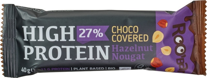 Roo'Bar Protein-Bar Hazelnut Chocolate (40 gr)