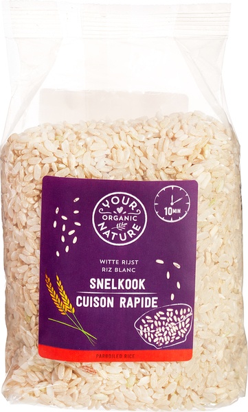 Your Organic Nature Zilvervliesrijst Snelkook (400 gr)