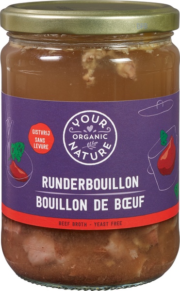 Your Organic Nature Runderbouillon Vloeibaar (500 ml)