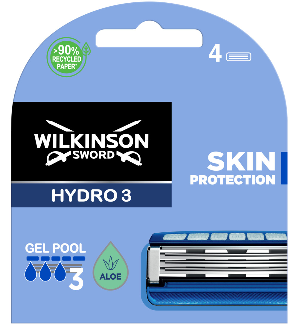Wilkinson Hydro 3 skin protect mesjes (4 stuks)