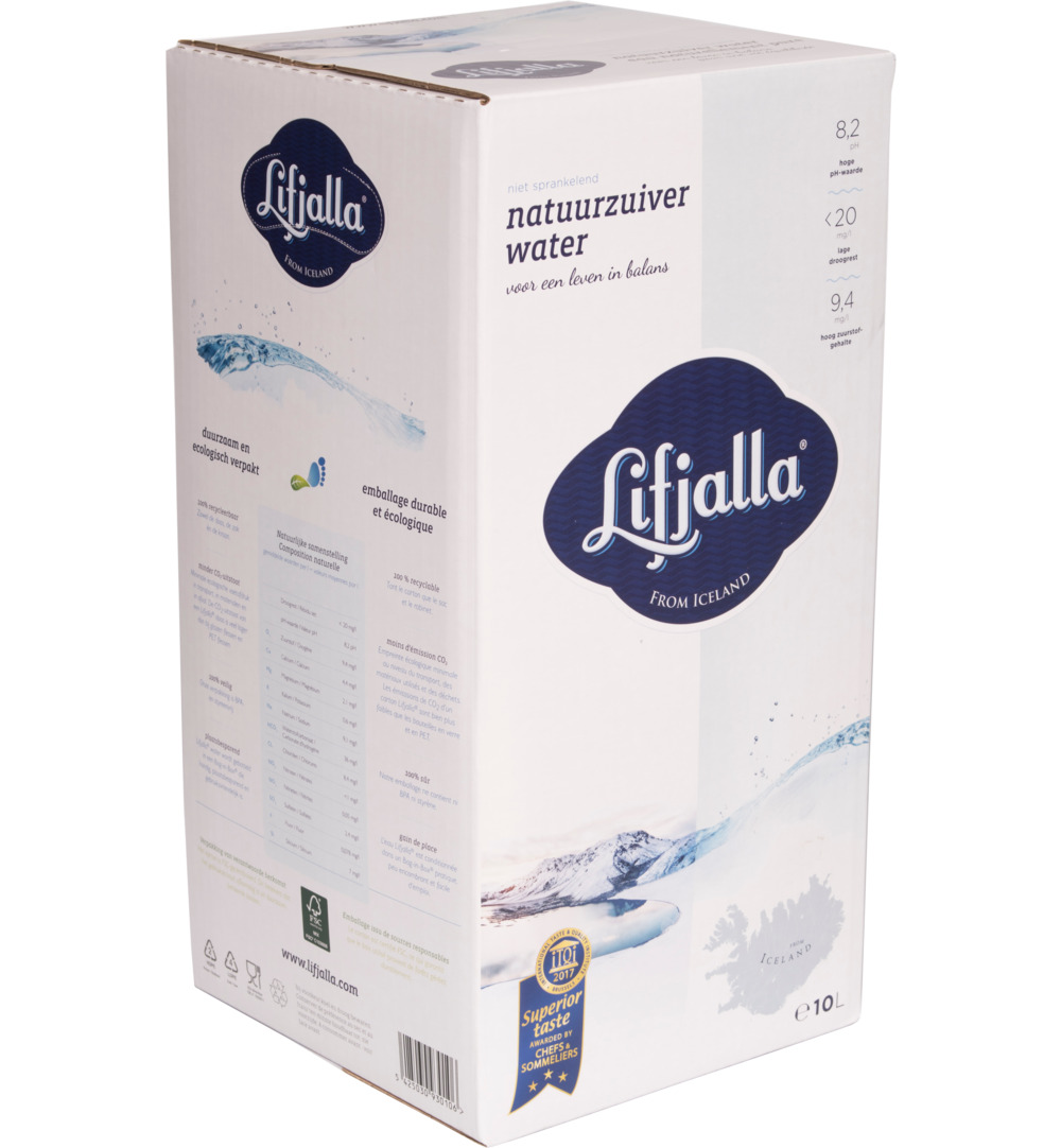 Lifjalla Zuiver water uit IJsland (10000 ml)