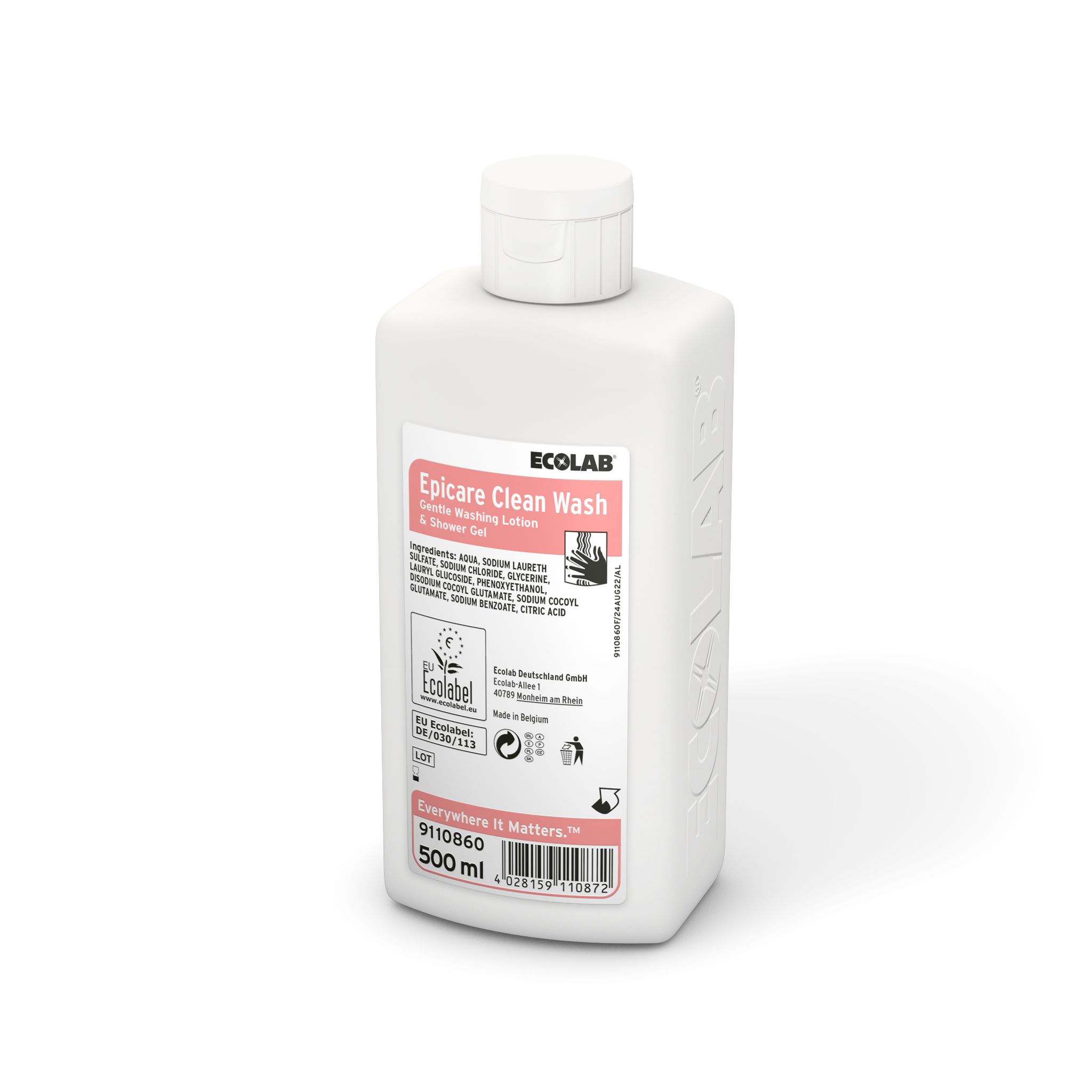 Ecolab Persoonlijke Hygiëne Epicare Clean (500 ml)