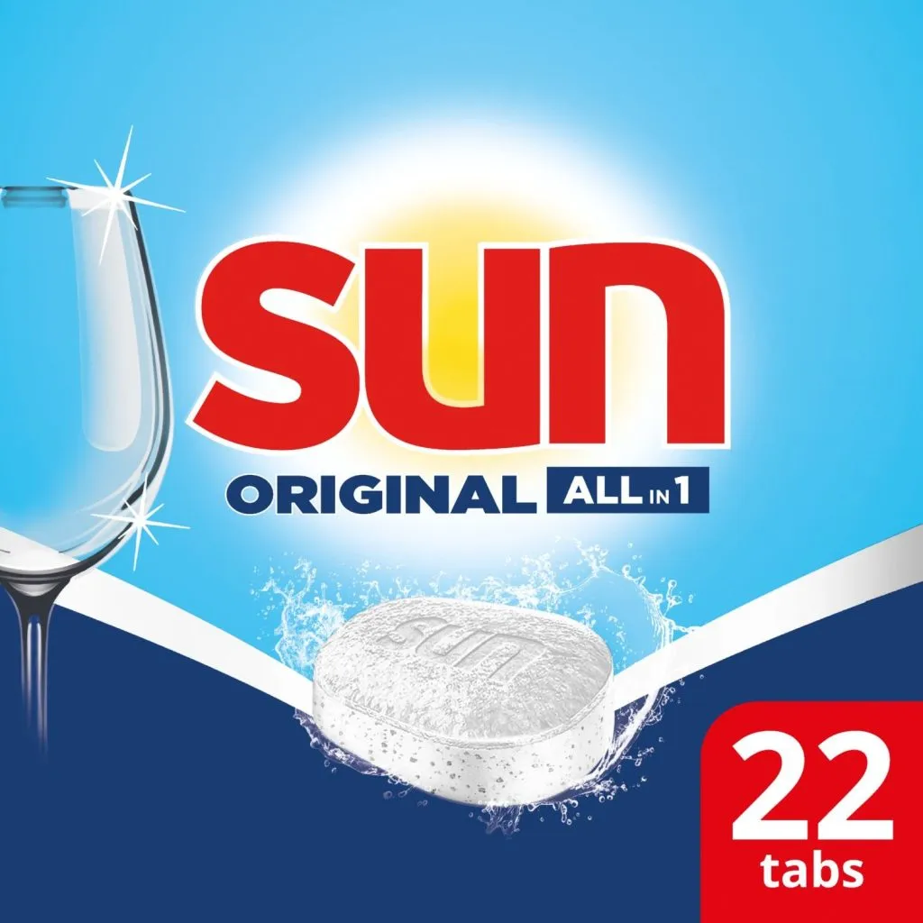 Sun Vaatwastabletten All-In-1 Original (22 tabletten)