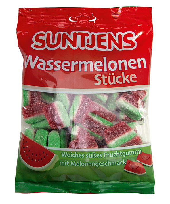 Suntjens Fruitgummies Watermeloen (300 gr)