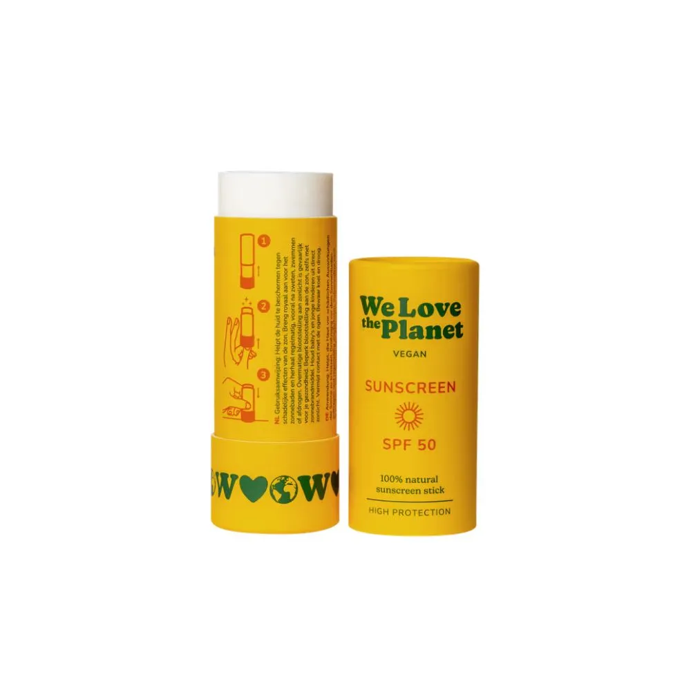 We Love The Planet Sunscreen Stick - SPF 50 (40 gr)