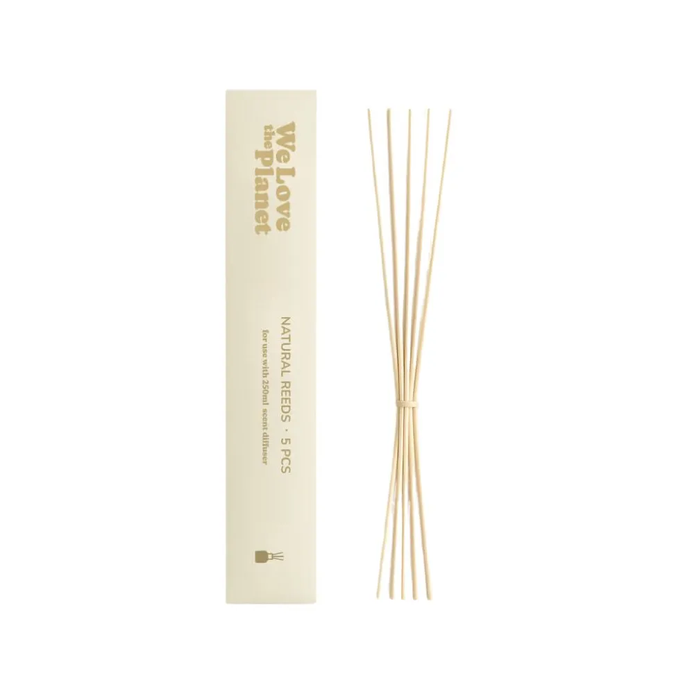 We Love The Planet Natural Reeds 5pcs  (250 ml)