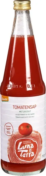 Luna E Terra Tomatensap Met Zeezout (700 ml)
